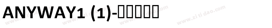 ANYWAY1 (1)字体转换